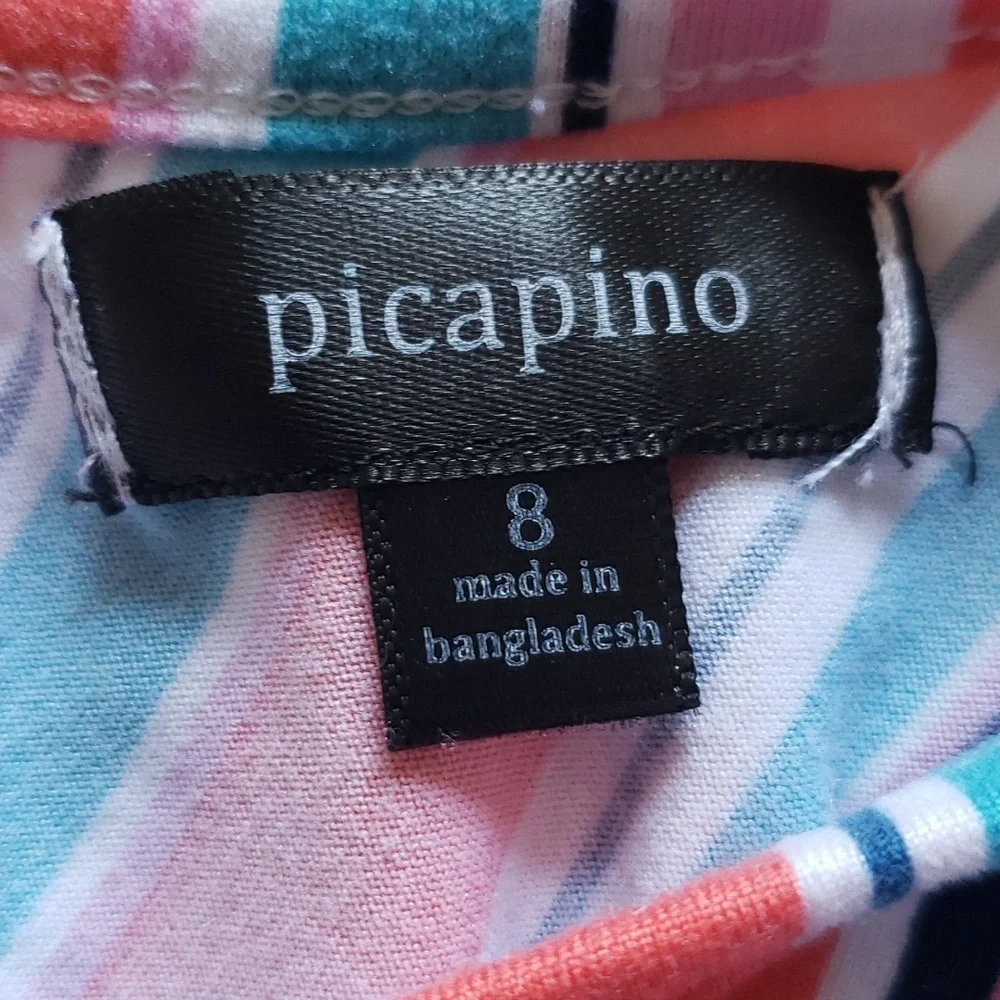 Size 8 Picapino striped dress